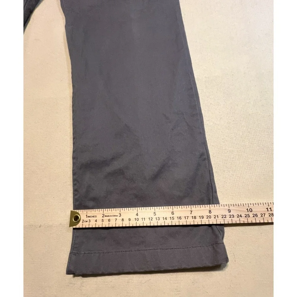 Goodfellow & Co Hennepin Chino Pants Mens Gray Straight Slim Fit Casual Stretch